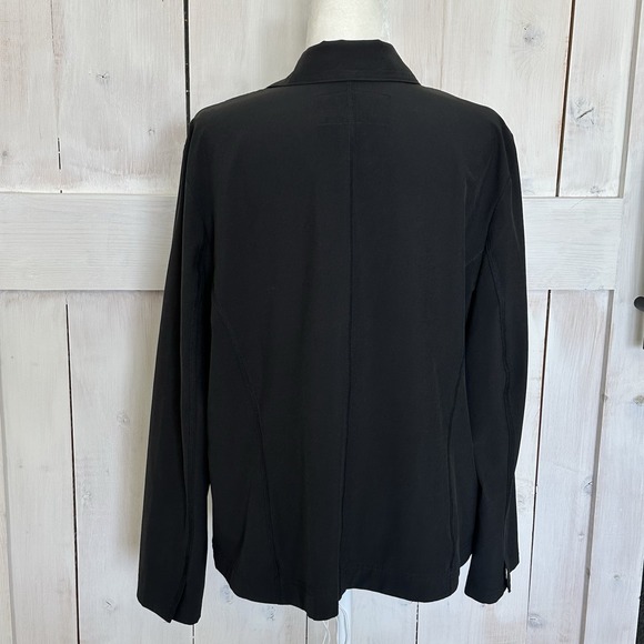 Eddie Bauer Women's Sz 2X Travel Blazer Jacket  Black Pockets  Performance Wear - Picture 6 of 10